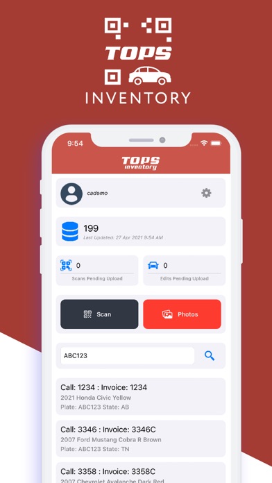 TOPS Inventory screenshot 4