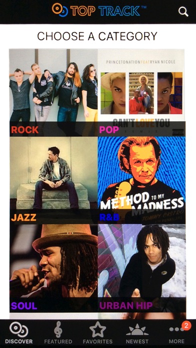 TopTrack - Promote your music in social media! screenshot 5