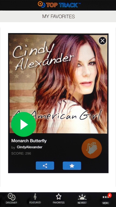TopTrack - Promote your music in social media! screenshot 3