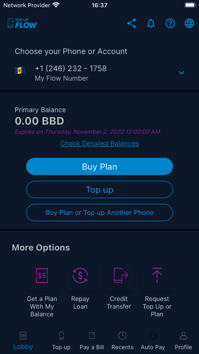 Topup Flow screenshot 1