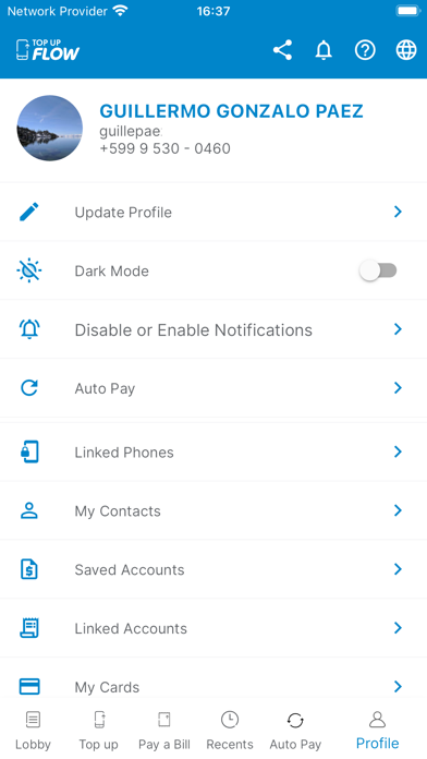 Topup Flow screenshot 2