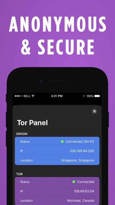 TOR Browser: OrNET Onion + VPN screenshot 1