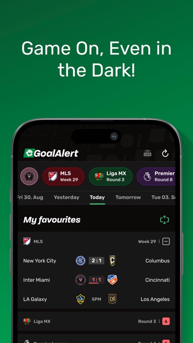 TorAlarm Live Scores screenshot 1
