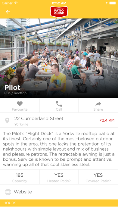 Toronto Patio Guide screenshot 4
