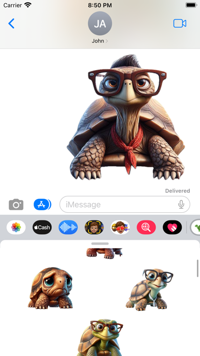 Tortoise Stickers screenshot 2
