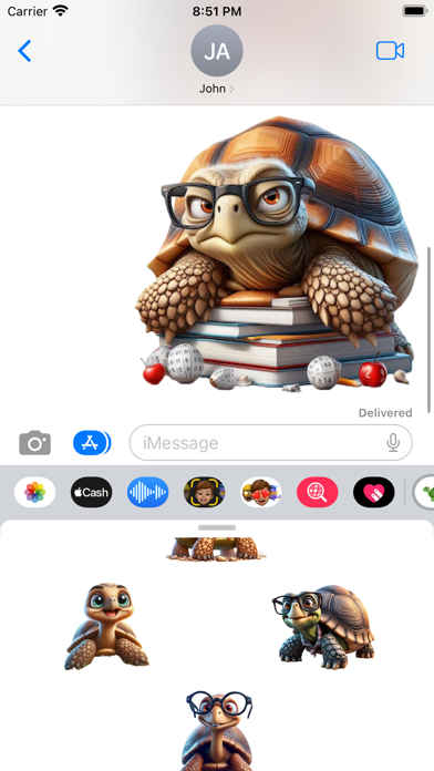 Tortoise Stickers screenshot 1