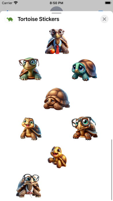 Tortoise Stickers screenshot 4