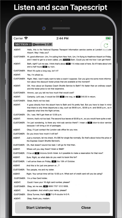 TOTAL IELTS Listening Practice screenshot 5