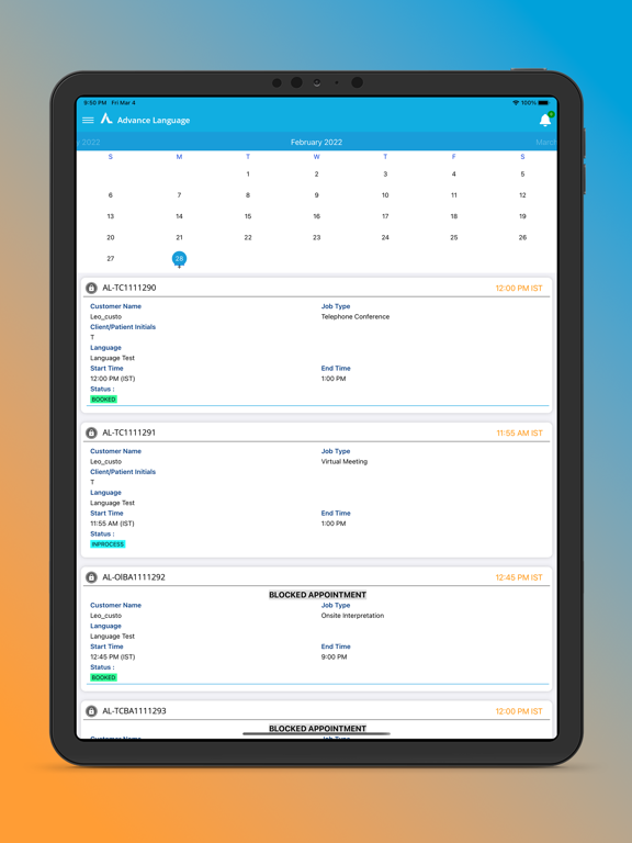Total Language - Vendor screenshot 3