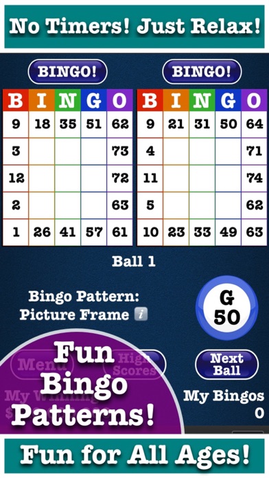 Totally Free-Space Bingo! screenshot 1