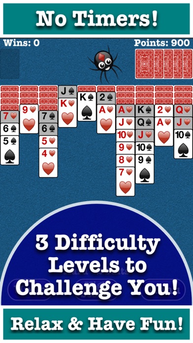 Totally Fun Spider Solitaire! screenshot 1