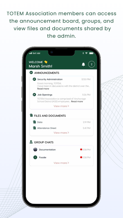 TOTEM Association screenshot 2