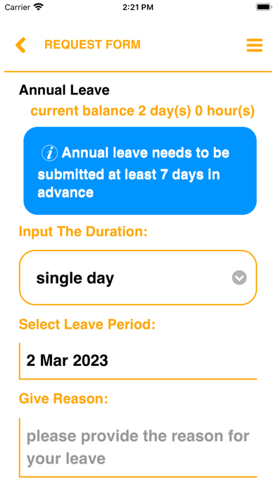 Totem Leave Management screenshot 4