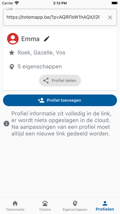 Totemapp screenshot 3