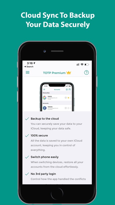 TOTP Authenticator – Fast 2FA screenshot 2