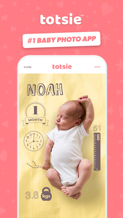 Totsie – Baby Photo Editor screenshot 5