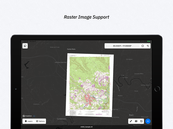 Touch GIS screenshot 1