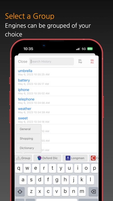 Touch Search screenshot 4