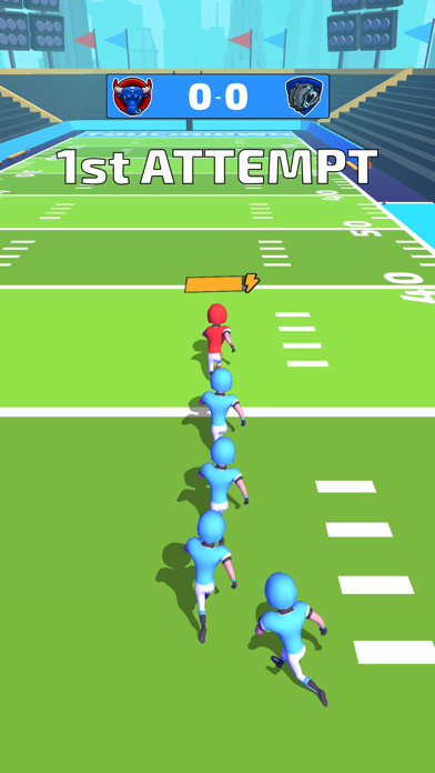 Touchdown Glory: Sport Game 3D screenshot 2