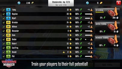 Touchdown Manager screenshot 2