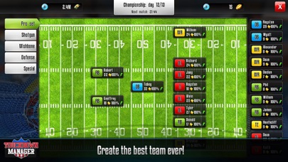 Touchdown Manager screenshot 3