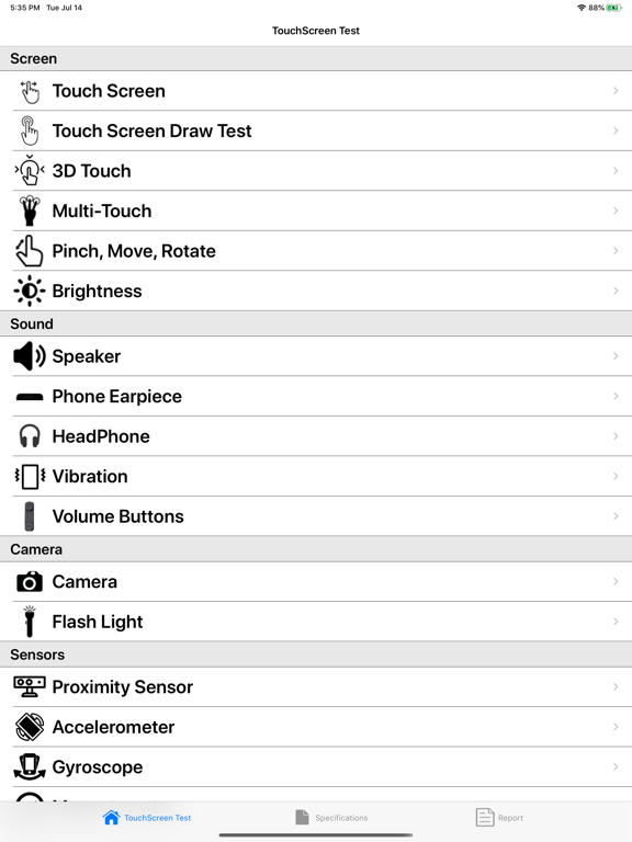 Touchscreen Test screenshot 8