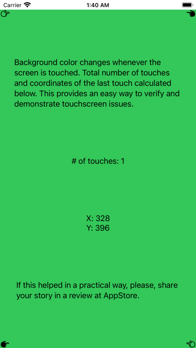 TouchScreenCheck screenshot 1