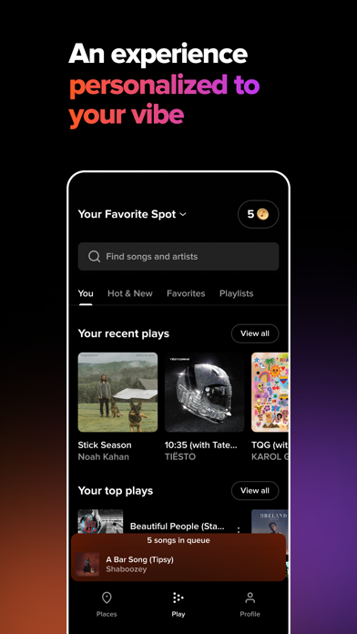 TouchTunes: Jukebox Music screenshot 1