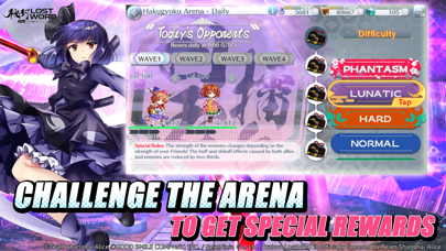 Touhou LostWord screenshot 2