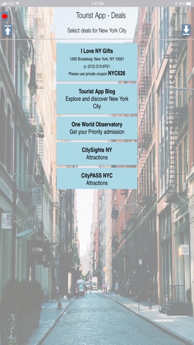 Tourist New App screenshot 2