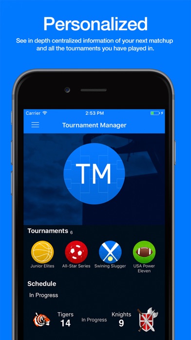Tournament Mgr screenshot 1