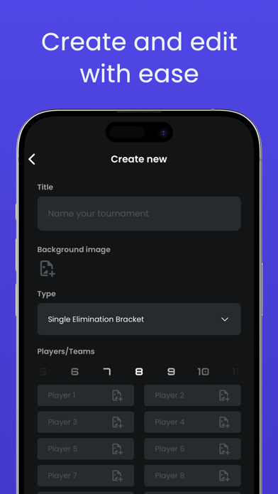 Tourney - Tournament Maker App screenshot 1