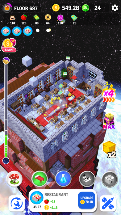 Tower Craft 3D - Idle Building screenshot 2