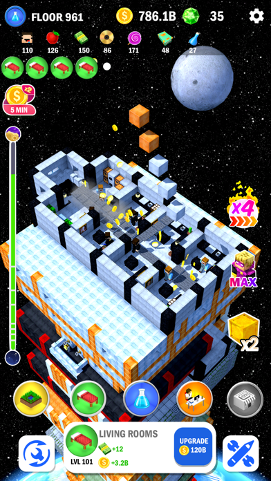 Tower Craft 3D - Idle Building screenshot 1