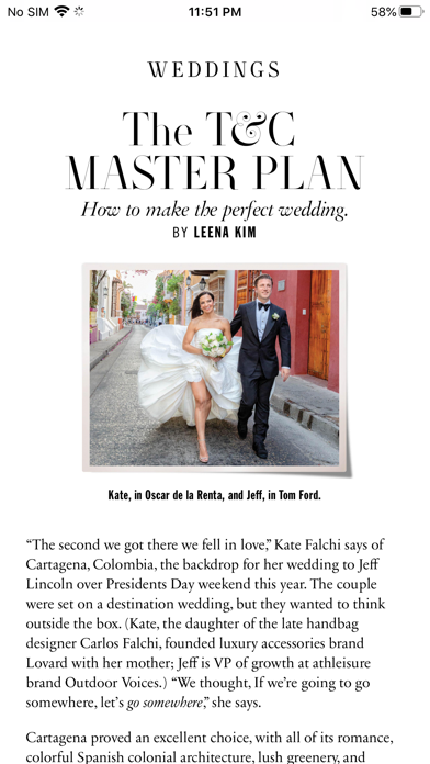 Town & Country Magazine US screenshot 2