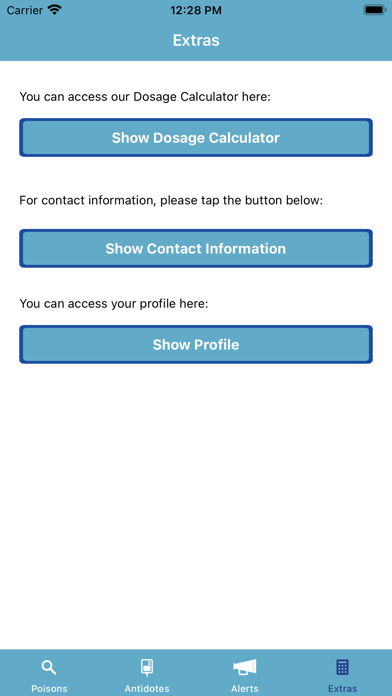 TOXBASE screenshot 2