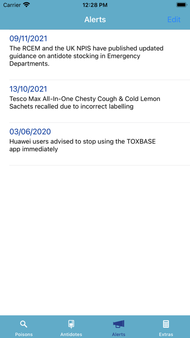 TOXBASE screenshot 3