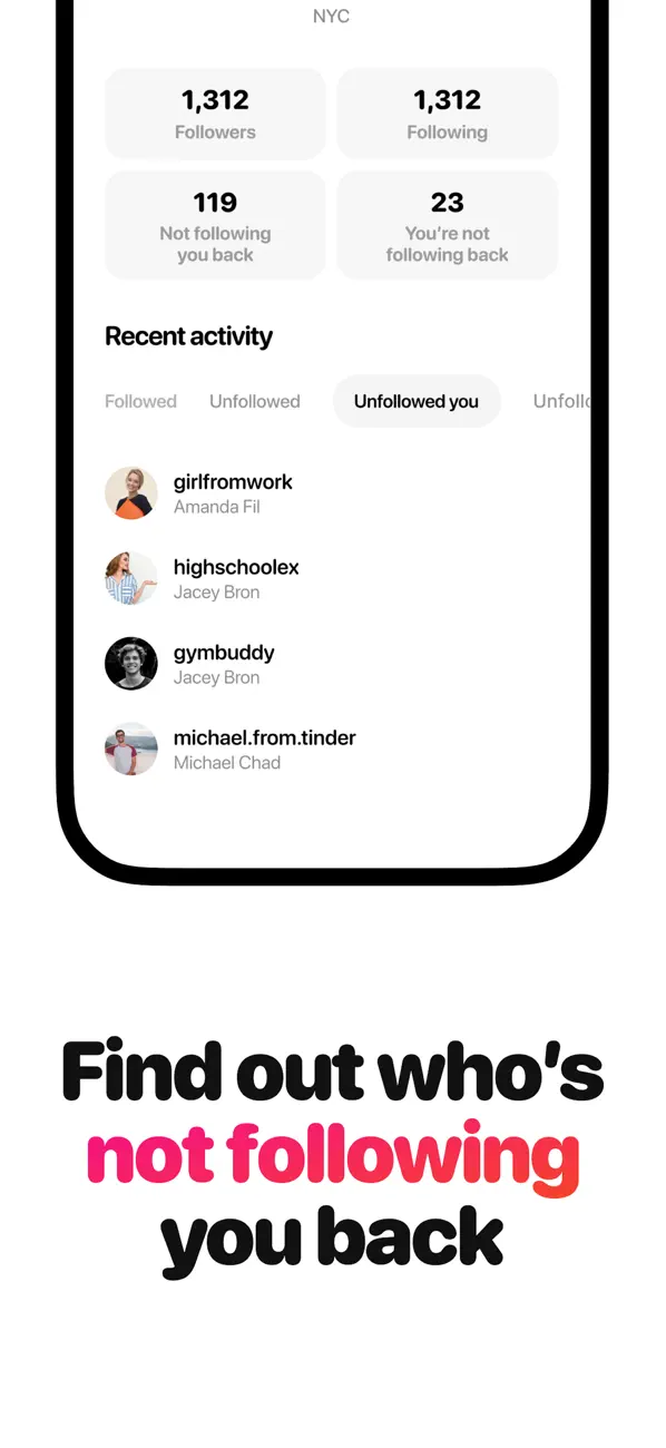 Toxic: Followers Tracker screenshot 4