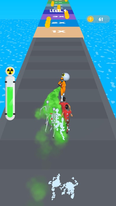 Toxic Runner 3D screenshot 1