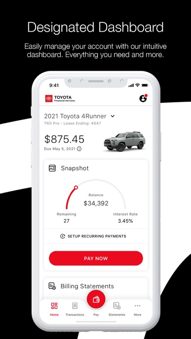 Toyota Financial Services screenshot 5
