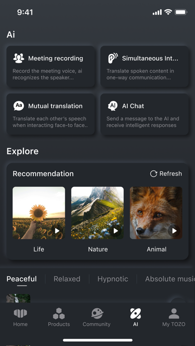 TOZO-Tech Around You screenshot 2