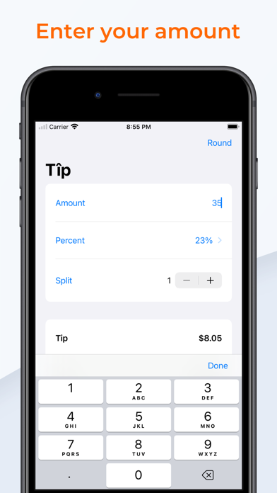 Tîp: Bill Gratuity Calculator screenshot 5