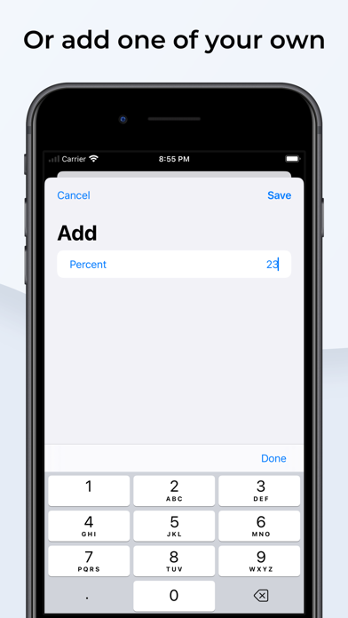 Tîp: Bill Gratuity Calculator screenshot 3