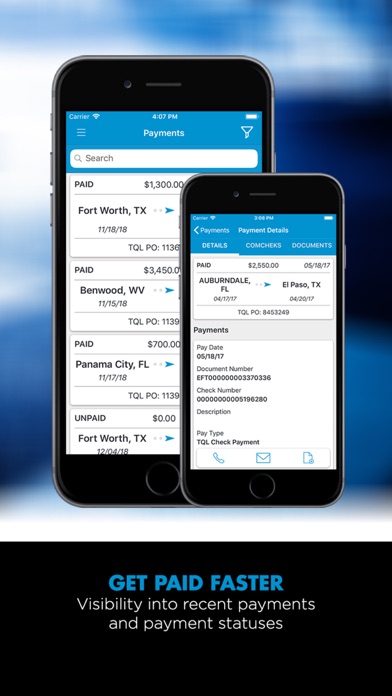 TQL Carrier Dashboard screenshot 1