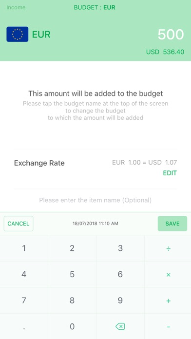 Trabee Pocket - Travel Budget screenshot 2