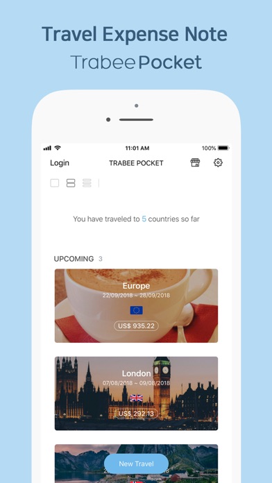 Trabee Pocket - Travel Budget screenshot 7