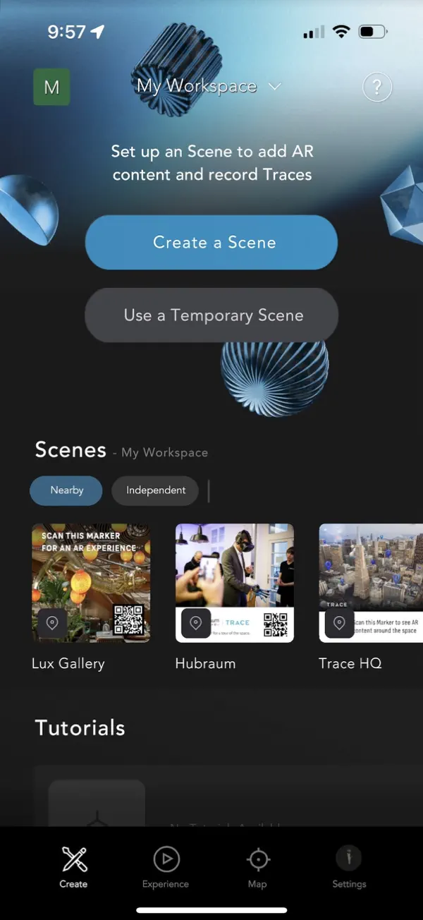 Trace: AR Content Creation screenshot 1