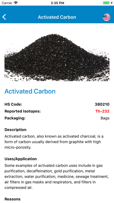 TRACE - IAEA screenshot 3