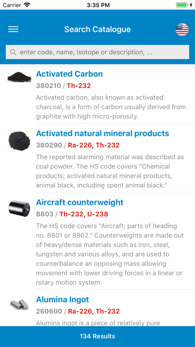 TRACE - IAEA screenshot 5