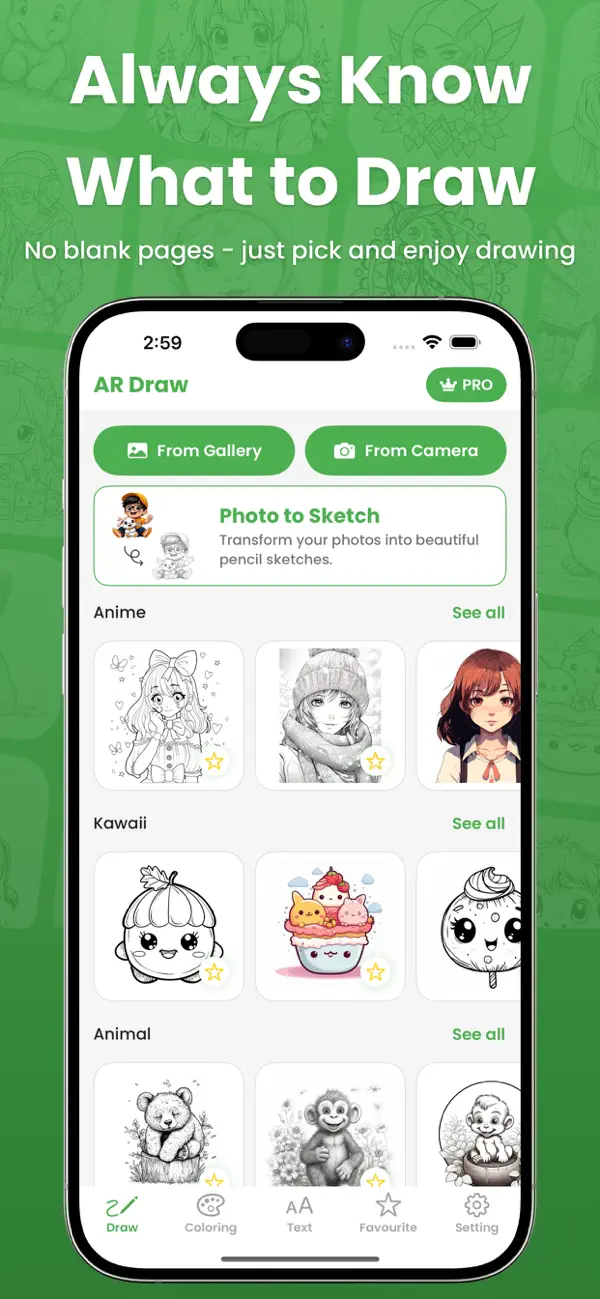 TraceCraft: Draw Sketch Paint screenshot 1